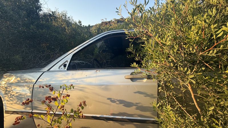 Silver car wreck – Hvar – 2